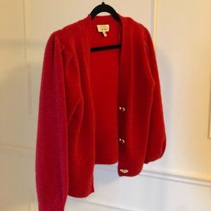 & Other Stories Wool Cardigan (with heart buttons)